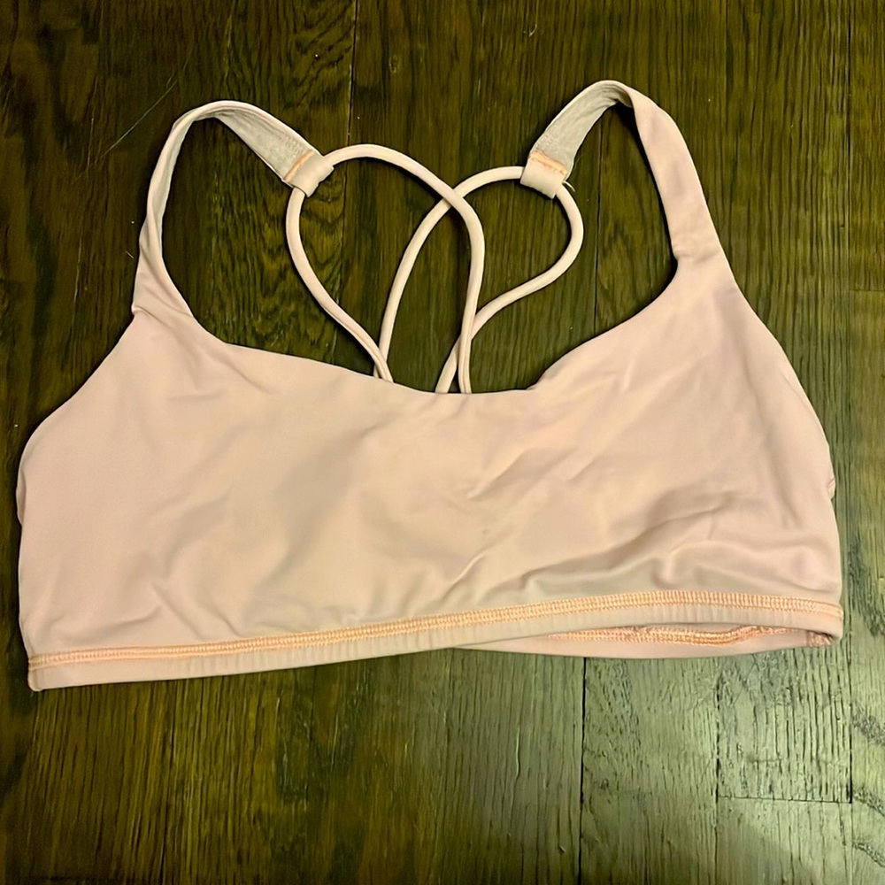 Lululemon bra Light pink 8